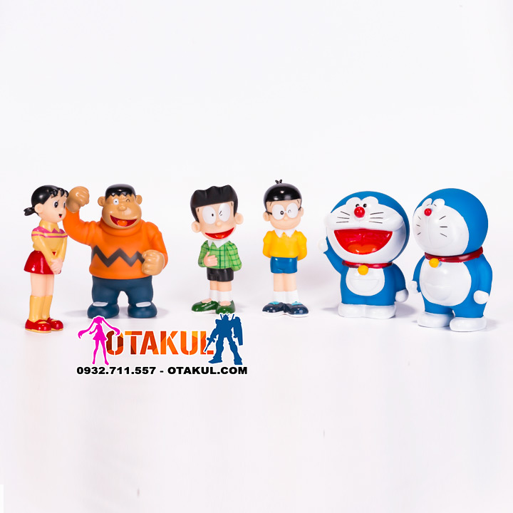 Bộ Môn Hình Doraemon Bộ 6 Nhân Vật
