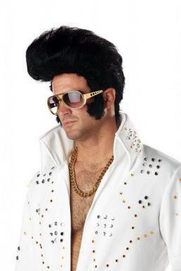 Tóc Giả Elvis Tóc Giả Disco Kèm Mắt Kính