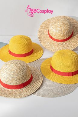 Nón Luffy (Mũ Rơm Luffy) 35Cm - Màu Vàng
