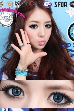 Kính Áp Tròng Xanh Dương - Blue (CZB260)