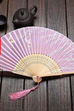 Uchiwa Quạt Vải Nhật Bản 38
