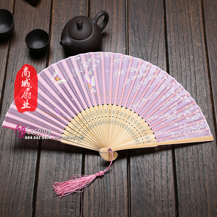 Uchiwa Quạt Vải Nhật Bản 38
