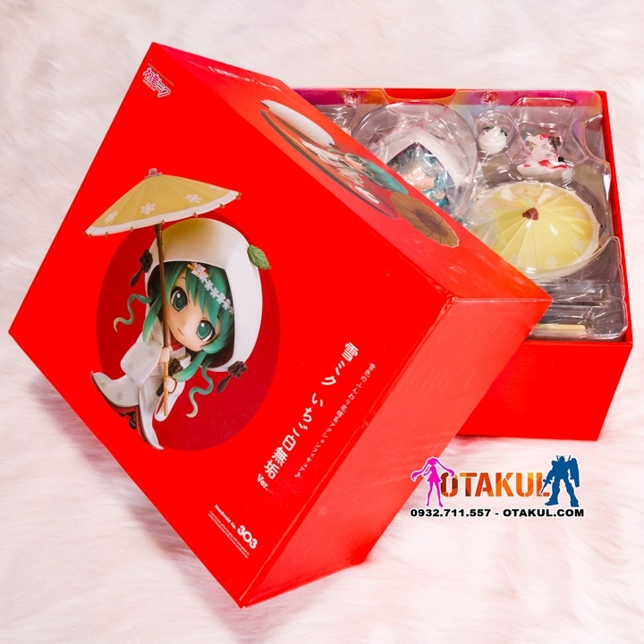 Mô Hình Nendoroid 303 - Snow Miku: Strawberry White Kimono Ver.