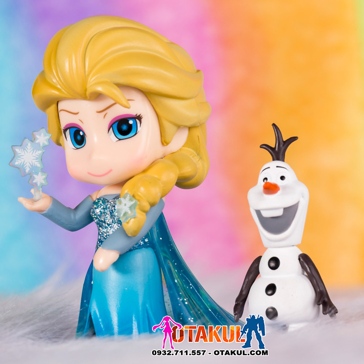 Mô Hình Chibi Elsa - Frozen Cho Bé Hàng Đẹp Nét