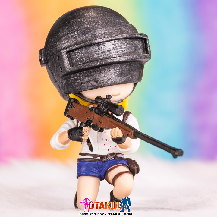 Mô Hình Chibi PUBG 4 Nhân Vật