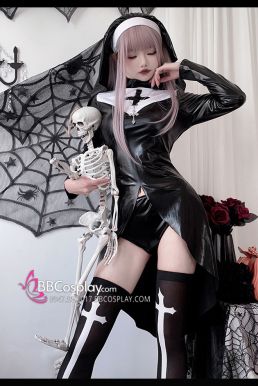 Trang Phục Valak Ma Sơ Sexy Vải Da