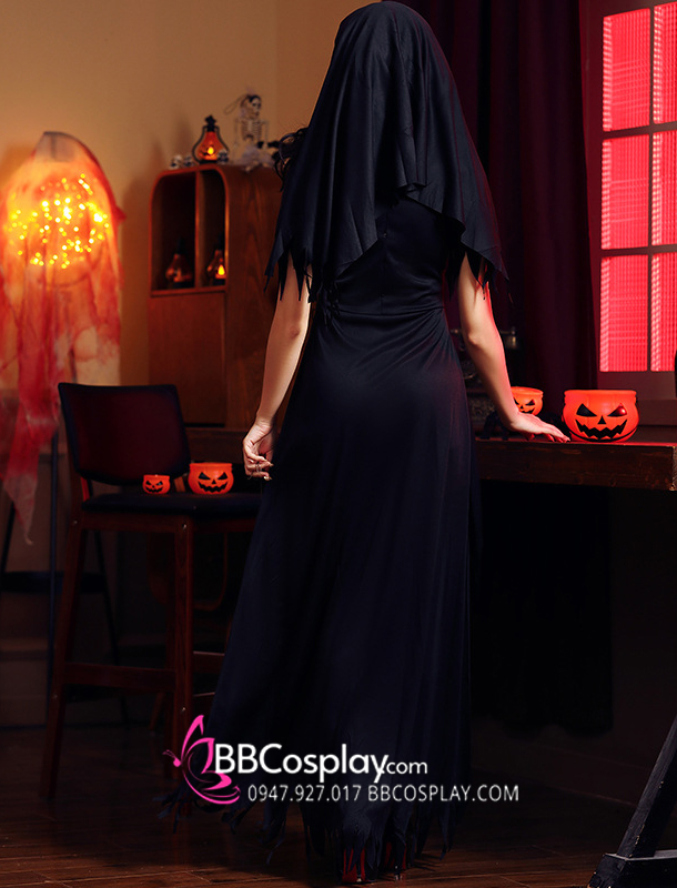 Đầm Valak The Nun Gothic Halloween Costume