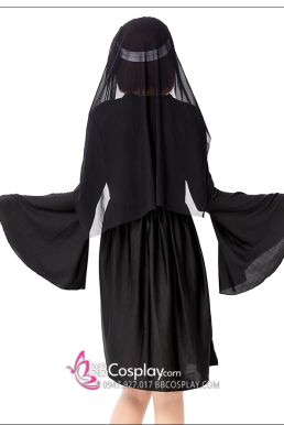 Váy Valak (The Nun) Halloween Mẫu Tay Loe