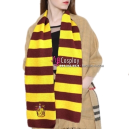 Khăn Choàng Cổ Harry Potter Nhà Godric Gryffindor - Loại Nhắn 160Cm X 18Cm