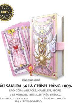 Bộ Bài Sakura Chính Hãng Donald - Chất Lượng Cao Cardcaptor Sakura