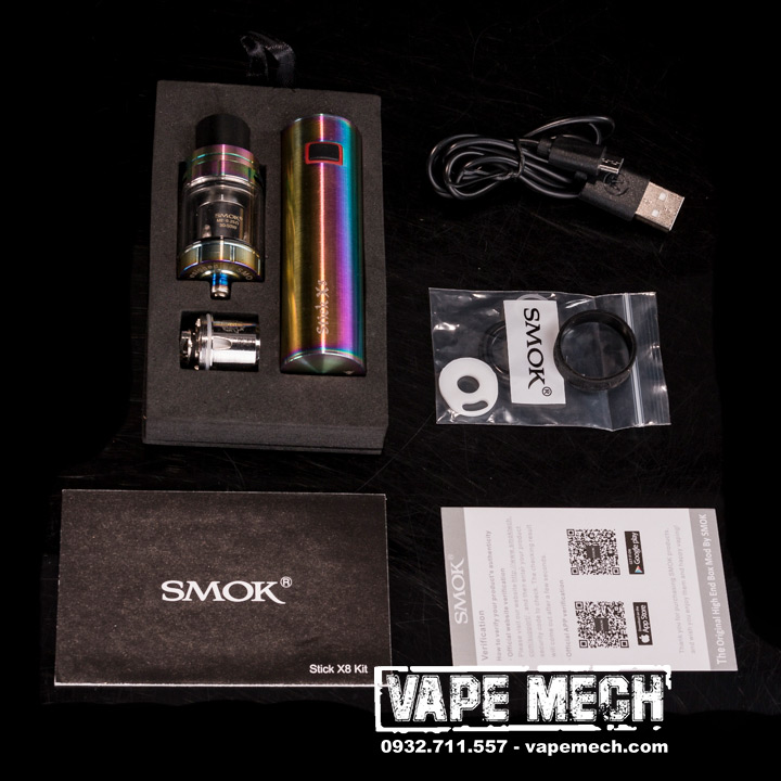 Smok Stick X8 Kit - Bao Gồm Buồng Đốt Và 2 Coil OCC