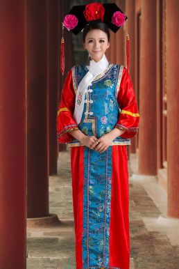 Đồ Hoàn Châu Công Chúa - Áo Xanh Váy Đỏ