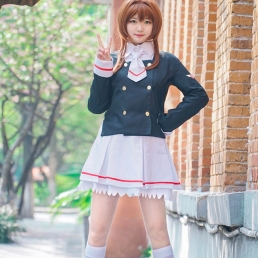 Bộ Váy Nữ Sinh Sakura - Clear Card