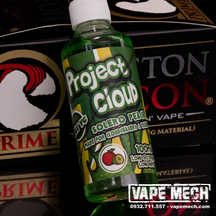 Tinh Dầu Đào - Project Cloud Peach Solero - 100ml