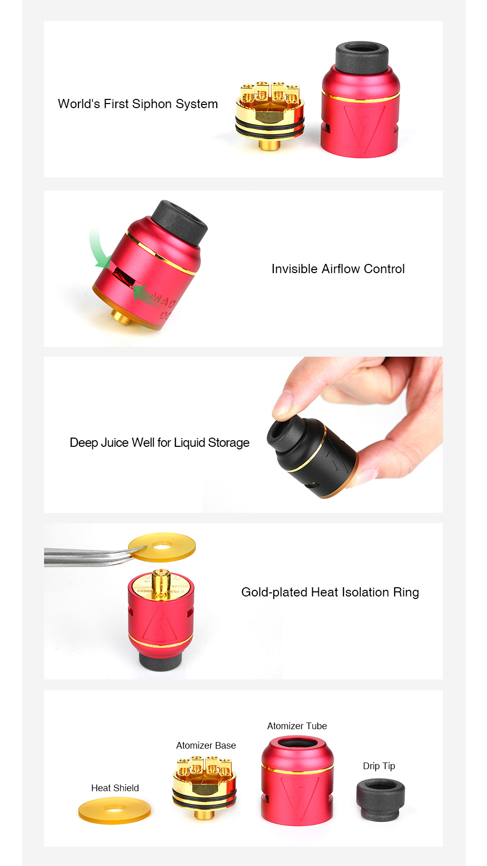 Buồng Đốt MADDOG V2 RDA