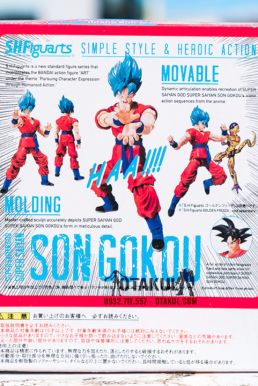 Mô Hình SHFiguarts SonGoku - Dragon Ball Z (Super Saiyan Blue God)