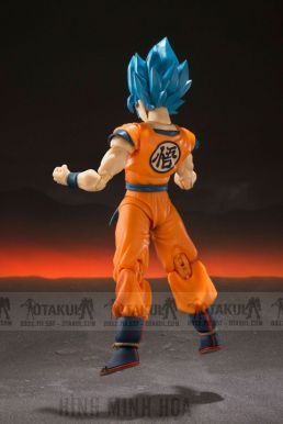 Mô Hình SHFiguarts SonGoku - Dragon Ball Z (Super Saiyan Blue God)