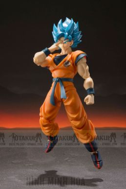 Mô Hình SHFiguarts SonGoku - Dragon Ball Z (Super Saiyan Blue God)