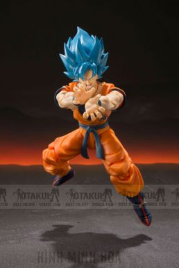 Mô Hình SHFiguarts SonGoku - Dragon Ball Z (Super Saiyan Blue God)