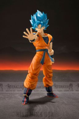 Mô Hình SHFiguarts SonGoku - Dragon Ball Z (Super Saiyan Blue God)