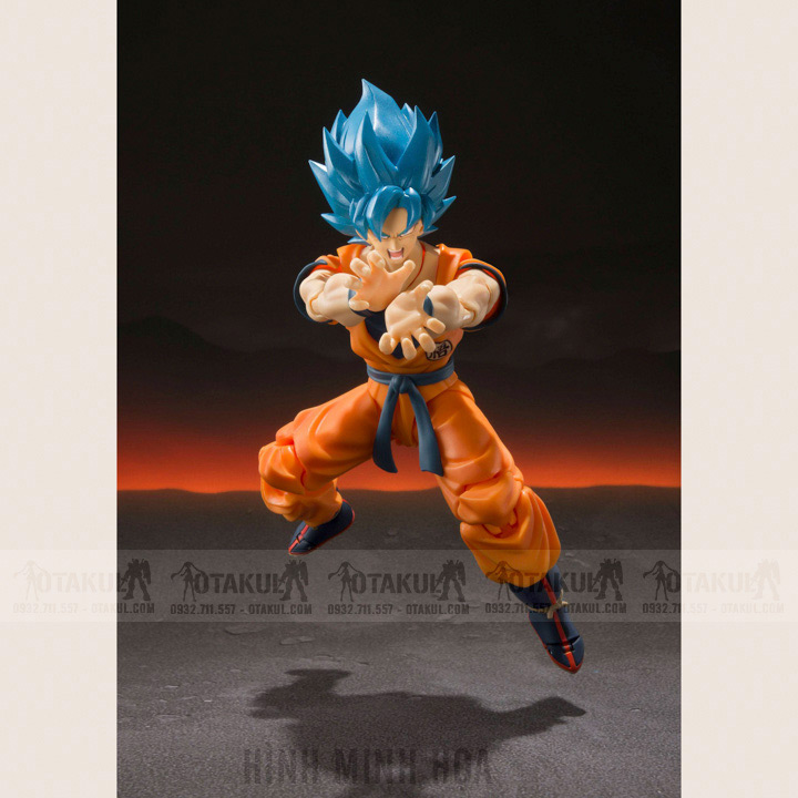 Mô Hình SHFiguarts SonGoku - Dragon Ball Z (Super Saiyan Blue God)