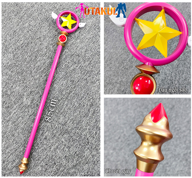 Gậy Sakura Mỏ Chim - Gậy Thu Phục Thẻ Bài Clow Của Sakura
