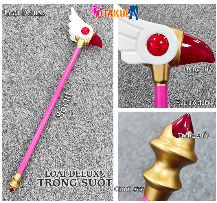 Gậy Sakura Mỏ Chim - Gậy Thu Phục Thẻ Bài Clow Của Sakura