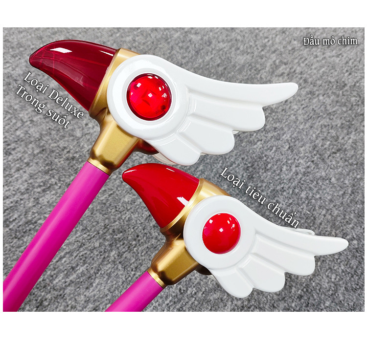 Gậy Sakura Mỏ Chim - Gậy Thu Phục Thẻ Bài Clow Của Sakura