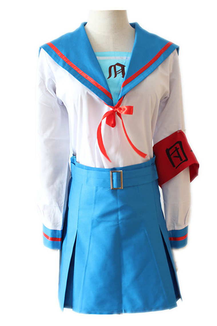 [Thanh Lý] Đồng Phục Nữ Sinh Cosplay Haruhi Suzumiya