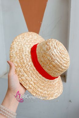 Mũ Rơm Luffy Màu Tự Nhiên - One Piece