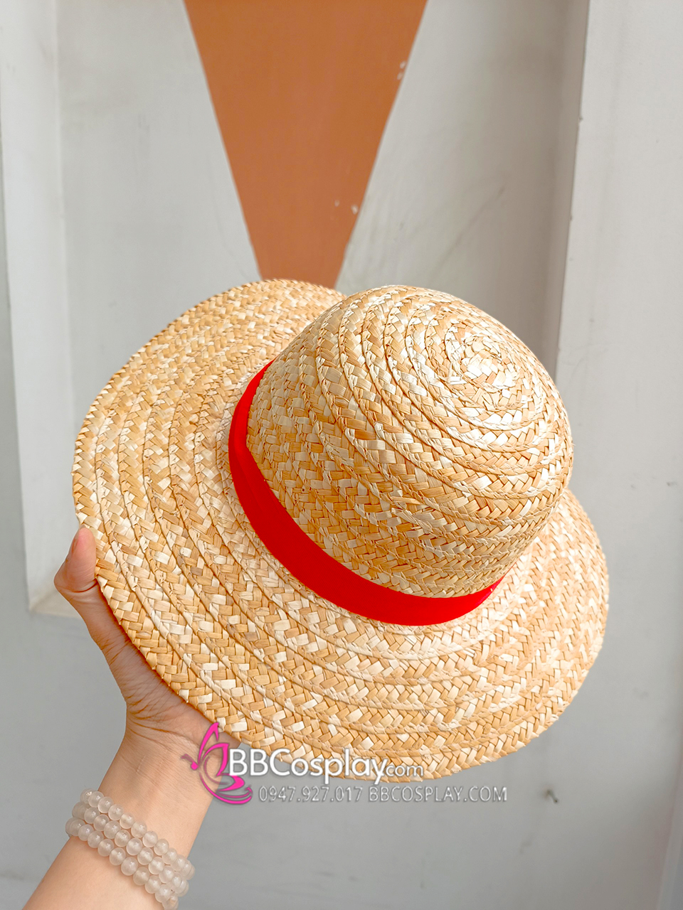 Mũ Rơm Luffy Màu Tự Nhiên - One Piece