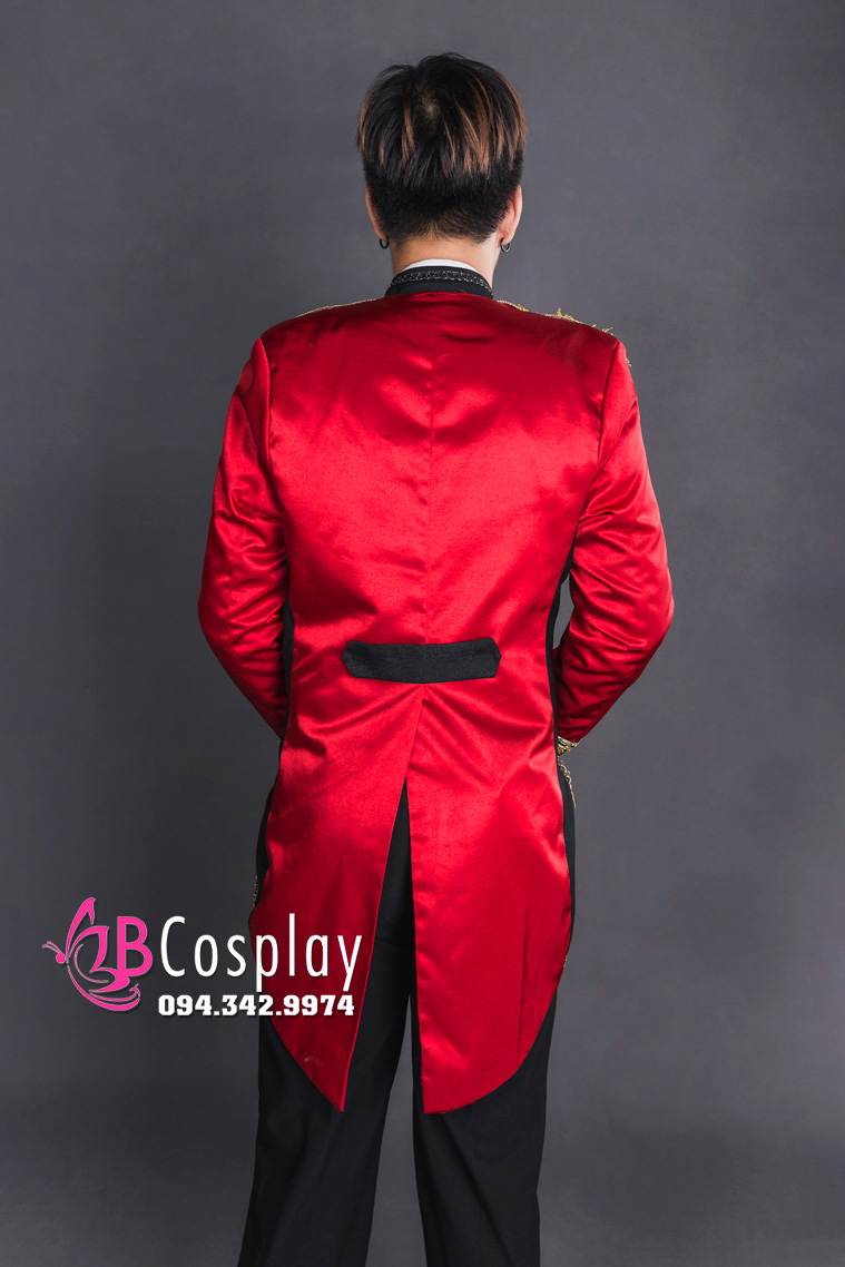 Áo vest nam màu đỏ WDTG126 | May đo vest nam | Dunnio Tailor - Hệ thống  thời trang may đo