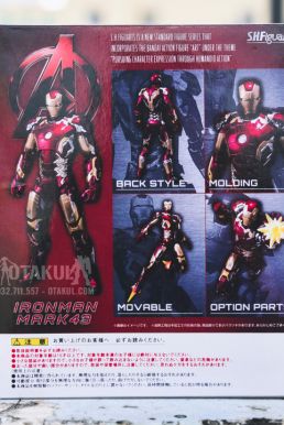 Mô Hình SHFiguarts Iron Man Mark 43 - Avengers Age Of Ultron