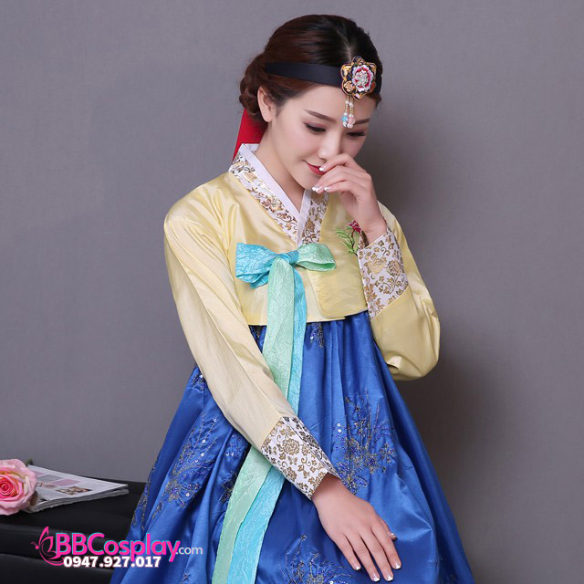 Băng Đô Cài Tóc Hàn Quốc - Cài Tóc Hanbok - Màu Đỏ