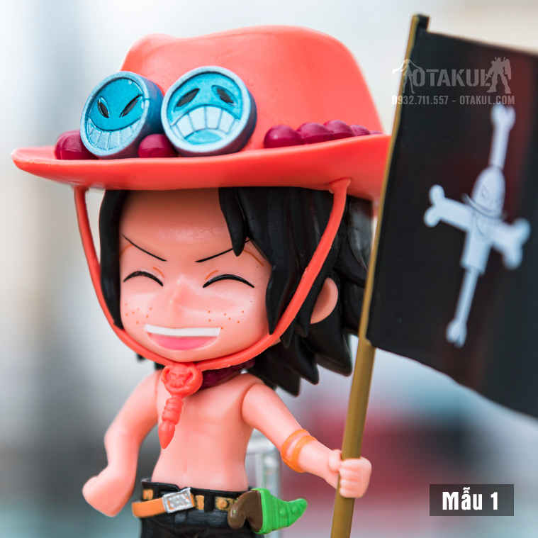 Bộ 3 Mô Hình Figure Chibi Portgas D. Ace - One Piece