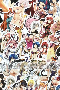 Bộ Sticker Character Anime Ecchi