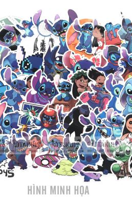 Bộ Sticker Nhân Vật Disney Stitch