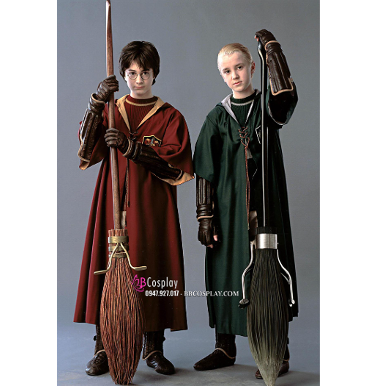 Áo Choàng Harry Potter Slytherin & Gryffindor